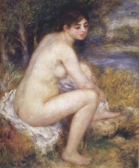 Female Nude in a Landscape